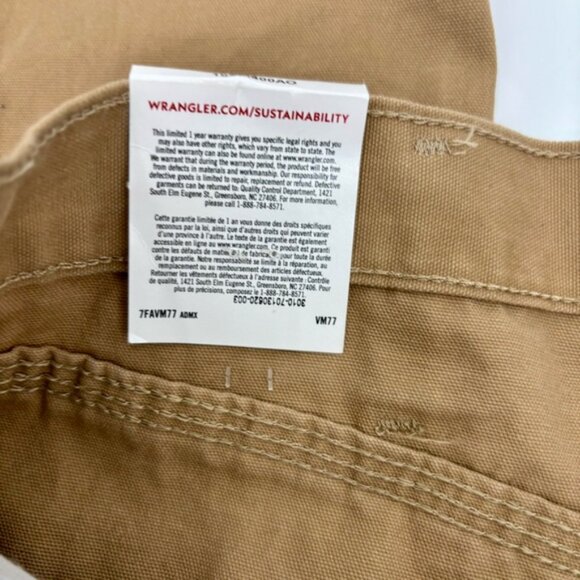 Wrangler Authentics Men  s Classic Carpenter Pants 36W x 32L - Picture 12 of 13